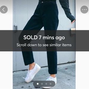 Brandy Melville Corduroy Tilden Pants